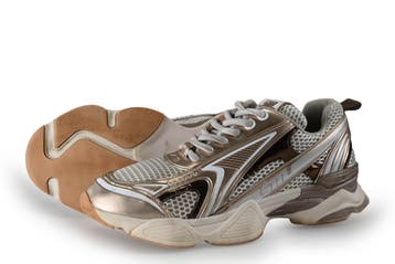 Steve Madden Sneakers in maat 40 Goud, Overige kleuren, Verzenden, Steve Madden, Sneakers of Gympen