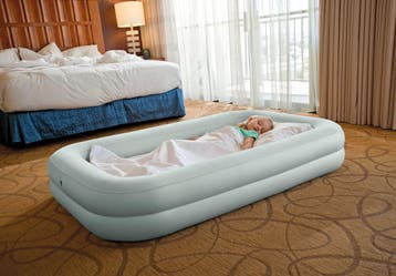 Intex Luchtbed Comfort | 168x107 | A-kwaliteit | Beste Prijs, Ophalen of Verzenden, Ingebouwde pomp, Nieuw, 2-persoons