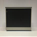 (MDK-106216) Ahrend roldeurkast creme/zwart, Ophalen of Verzenden, Gebruikt