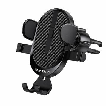 Slimtron Gravity 2-in-1 autohouder met ventilatieclip en zui, Ophalen of Verzenden, Nieuw