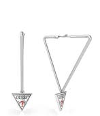 Guess Oorbellen Oorbellen Hula Hoops UBE79058 Zilverkleurig, Verzenden, Nieuw