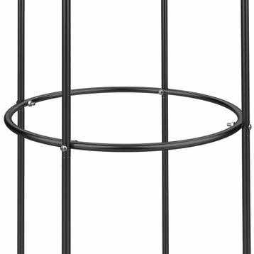 Rozenboog Zwart 200x40cm (Tuinbogen pergola, Tuin en Terras), Verzenden, Nieuw