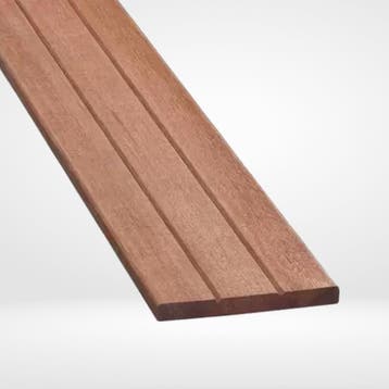 Hardhouten Schuttingplank geschaafd  met groeven 16 × 140 mm, Diversen, Kerst, Ophalen of Verzenden, Nieuw