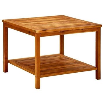 Houten salontafel industrieel | 34% Korting | Uniek, 50 tot 100 cm, Vierkant, Natuurlijk, Zo goed als nieuw