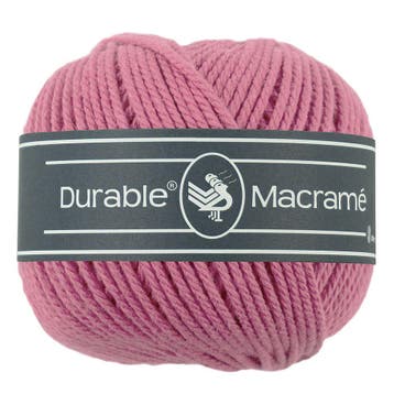 Durable Macramé - 228 raspberry - Katoen Garen, Ophalen of Verzenden, Nieuw