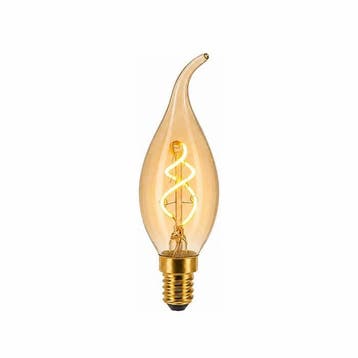 LED kaarslamp vlam E14 | 2 watt dimbaar | 2000K extra warm, Verzenden, Nieuw, E14 (klein), Overige typen