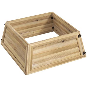 Kerstboomrok 65 X 65 Cm Kerstboom Kraag Gemaakt Van Sparrenh, Verzenden, Nieuw