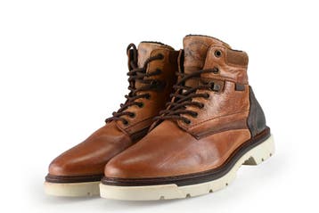 Manfield Veterboots in maat 42 Cognac, Manfield, Overige kleuren, Verzenden, Boots