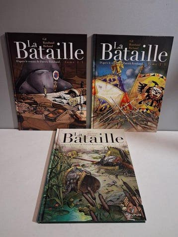 La Bataille T1 à T3 - Série complète - 3x C - EO/2ème, Boeken, Nieuw