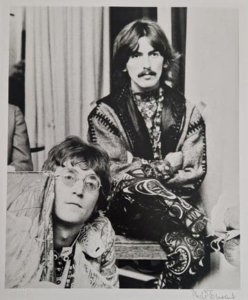 Phillip Townsend (British, 1940-2016) - “John Lennon and, Antiek en Kunst