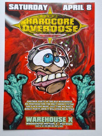 Hardcore overdose Saterday april 8, Verzamelen, Verzenden, Nieuw