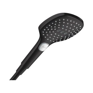 Handdouche HansGrohe Raindance Select E 120 3jet Mat Zwart, Ophalen of Verzenden, Nieuw