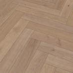 FLOER Hybride Hout Visgraat 5018 Greige Eiken Parketvloer, Ophalen of Verzenden, Nieuw, Overige kleuren, Parket