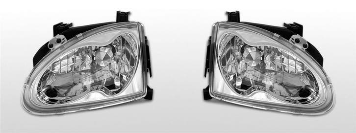 Carnamics Koplampen | Honda CRX 92-98 2-d |  chroom, Auto-onderdelen, Verlichting, Nieuw, Verzenden