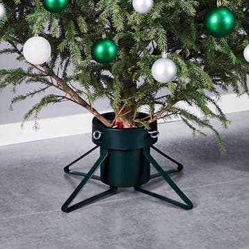 vidaXL Kerstboomstandaard 46x46x19 cm zwart, Verzenden, Nieuw