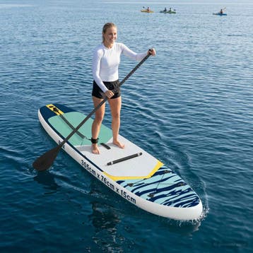 vidaXL SUP Board met zitplaats 2-in-1 APEX 305 x 76 x 15 cm, Watersport en Boten, Verzenden, Nieuw
