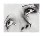 Kunstdruk Man Ray - Glass Tears 1932 50x60cm, Verzenden, Nieuw