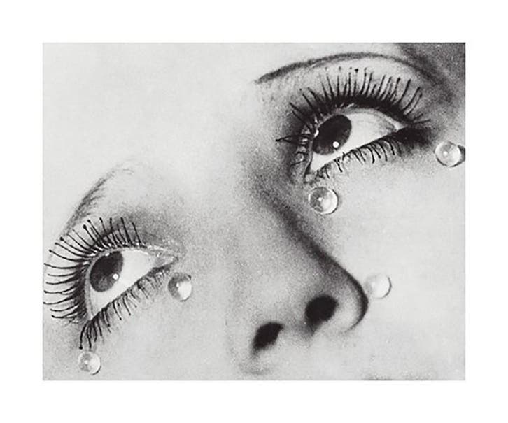 Kunstdruk Man Ray - Glass Tears 1932 50x60cm, Huis en Inrichting, Woonaccessoires | Schilderijen, Tekeningen en Foto's, Nieuw