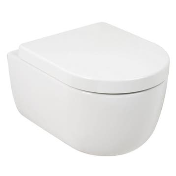 Wandcloset Pack Plieger Kansas Diepspoel Rimless Compact met, Doe-het-zelf en Verbouw, Ophalen of Verzenden, Nieuw, Overige typen
