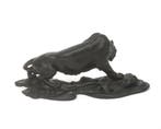 Bronzen beeld van een tijger, Japan, Meiji periode 1868-1912, Antiek en Kunst