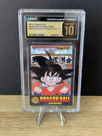 Dragon Ball Visual Adventure Son Goku Kid Graded card - CGC, Nieuw