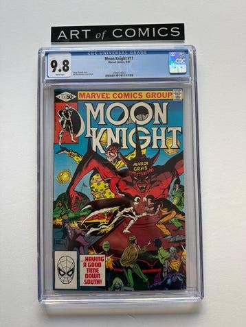 Moon Knight #11 - CGC 9.8 - 1 Graded comic - Eerste druk -, Nieuw