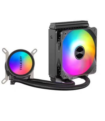 RGB CPU Waterkoeler 120mm – Stil en Krachtige Koeling, Computers en Software, Computerkoelers, Verzenden, Nieuw