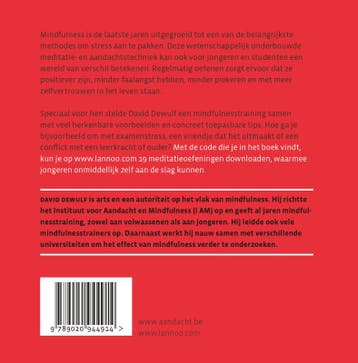 Mindfulness voor jongeren. Oefeningen 9789020944914, Verzenden, Zo goed als nieuw, David DeWulf