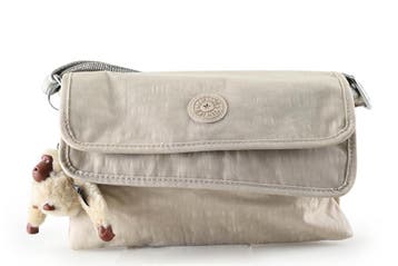 Kipling Schoudertas Beige, Verzenden, Zo goed als nieuw, Beige