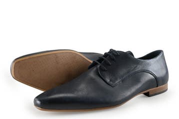Sacha Veterschoenen in maat 41 Zwart, Verzenden, Zwart, Zo goed als nieuw, Sacha