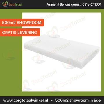 Zorgmatras Soof® 20 cm - Hygiënisch en luchtdoorlatend com.., 90 cm, Eenpersoons, Nieuw, Ophalen of Verzenden