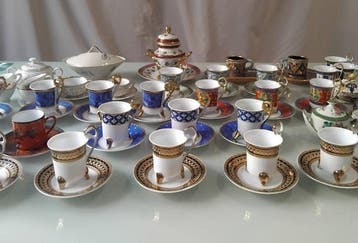 Themacollectie - Espressokopjes en suikerpotten - Bareuther,