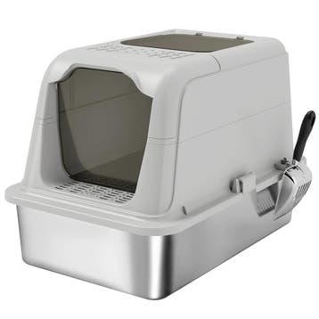 Kattenbak, Kattentoilet Met Deksel, Kattenbakschep, Voorste, Verzenden, Nieuw