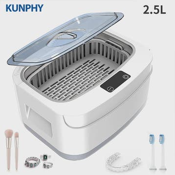 KUNPHY Ultrasone Reiniger 2.5L - Sieraden, Brillen, Gereedsc, Huis en Inrichting, Keuken | Keukenbenodigdheden, Verzenden, Nieuw