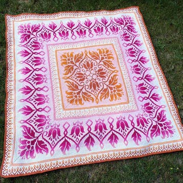 Scheepjes Petalique MAL - Deken - Cotton Whirl / Cotton Wh, Hobby en Vrije tijd, Breien en Haken, Ophalen of Verzenden, Nieuw