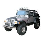 Rugged Ridge 97-06 Jeep Wrangler TJ Black Full Frame Light, Ophalen of Verzenden, Nieuw