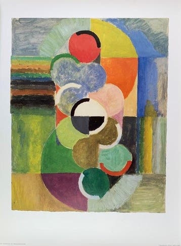 Robert Delaunay (after) - Rhythme sans Fin, 1930 - Artprint