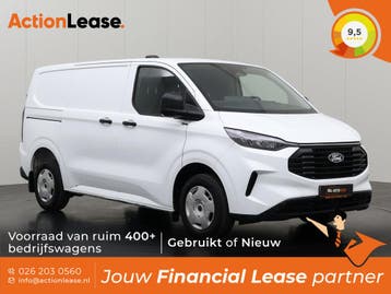 Ford Transit Custom Bestelbus L1 H1 2024 Diesel Automaat, Auto's, Ford, Automaat, Zwart, Wit, Diesel