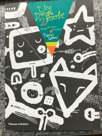 The Doodle Book 2 - Draw! Colour! Create!  (Taro Gomi), Verzenden, Tekenen en Schilderen, Gelezen, Taro Gomi