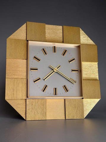 Wandklok - Juwelier Hörl - Unique Prototype Bauhaus -