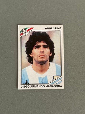 1986 Panini WC Mexico 86 Diego Armando Maradona 84 Niet, Verzamelen, Nieuw