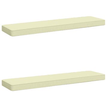 vidaXL 2-delige Bankkussens VUGHT 2 pcs 100% Polyester, Verzenden, Nieuw