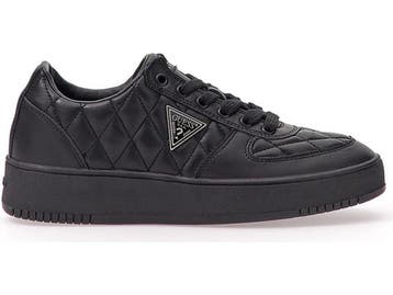 Guess Sidny - Lage sneakers - Imitatieleer - Zwart - Maat 39, Verzenden, Zo goed als nieuw