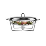 Altom Design Meteor ovalen Buffetwarmer 2,4L - Chafing Dish, Huis en Inrichting, Keuken | Servies, Ophalen of Verzenden, Nieuw