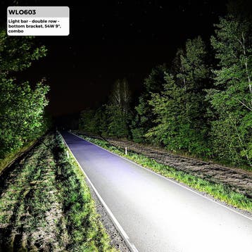 M-Tech LED Lichtbalk / Werklamp - 54W - 3600 Lumen - Combo, Verzenden, Nieuw, Maserati