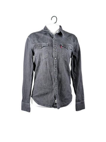 Levis Shirt Blouses Dames maat M Grijs Vintage, Ophalen of Verzenden, Nieuw