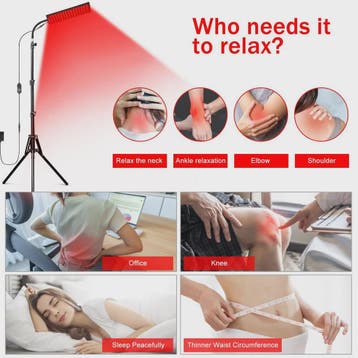 Roodlichttherapie Lamp met Verstelbare Stand - Dual Chip 660, Verzenden, Nieuw
