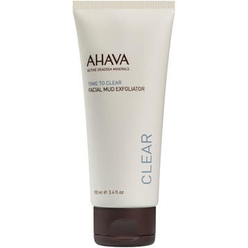 Ahava  Facial Mud Exfoliator  100 ml, Verzenden, Nieuw