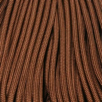 Rol 100 meter - Cinnamon Paracord 550 - #48, Ophalen of Verzenden, Nieuw, Draad