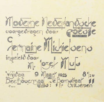 Jozef Peeters (1895-1960) - Moderne Nederlandse Poësie 9, Antiek en Kunst